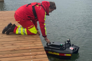 Handlich und schneller im Wasser als Einsatztaucher