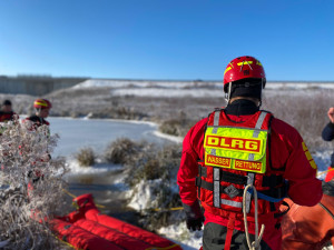 Im Wintereinsatz: Die Retter der DLRG Bayern