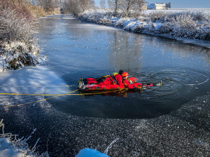 Die Retter der DLRG Bayern üben den Ernstfall